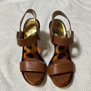 MK heeled sandals